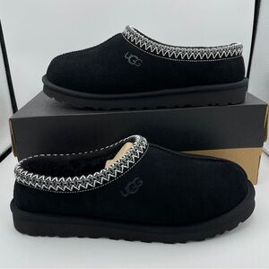 UGG Tasman Slipper Black 5950-BLK *NEW IN BOX* SIZE 10